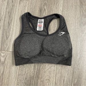 Gymshark Vital Seamless Sports Bra (Grey)